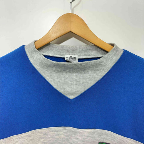 2トーン モックネック プリントスウェット SURF ACTION メンズ JPN:XL