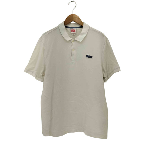 ラコステライブ Lacoste Live フロントボタン 半袖ポロシャツ メンズ XXL