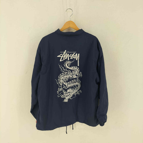 ステューシー Stussy 00S ドラゴンコーチジャケット メンズ XL