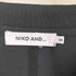 ニコアンド niko and... フットボールプリントT メンズ M