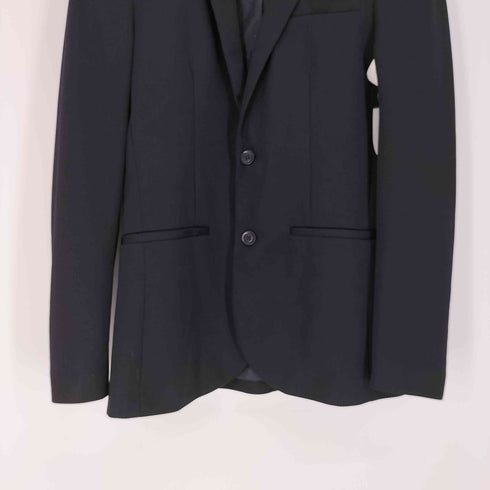 ザラ ZARA 裏地ドット 2B テーラードジャケット メンズ import:M