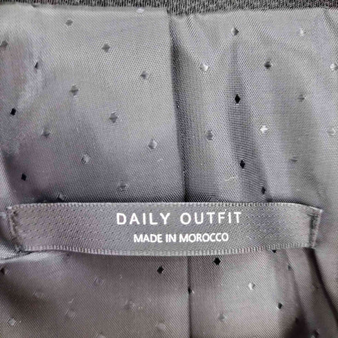 ザラ ZARA 裏地ドット 2B テーラードジャケット メンズ import:M