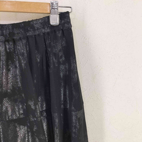 ジーナシス JEANASIS グリッターイレヘムスカート レディース S
