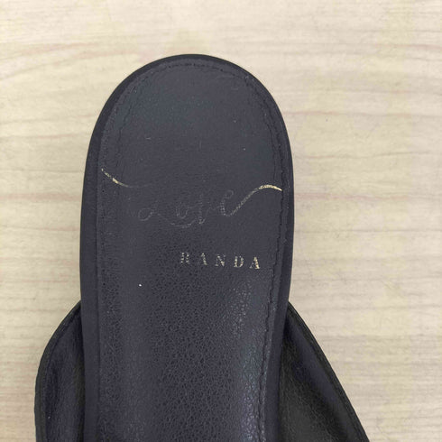 ランダ RANDA ハートフラットミュール レディース S