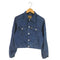 アニエスベー agnes b. jeans 90S フランス製 短丈 インディゴ染め トラッカージャケット レディース JPN:1