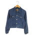 アニエスベー agnes b. jeans 90S フランス製 短丈 インディゴ染め トラッカージャケット レディース JPN:1
