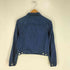 アニエスベー agnes b. jeans 90S フランス製 短丈 インディゴ染め トラッカージャケット レディース JPN:1