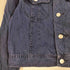 アニエスベー agnes b. jeans 90S フランス製 短丈 インディゴ染め トラッカージャケット レディース JPN:1