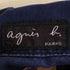 アニエスベー agnes b. jeans 90S フランス製 短丈 インディゴ染め トラッカージャケット レディース JPN:1