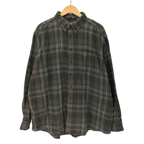 エルエルビーン L.L.Bean チェック ボタンダウン コットンシャツ メンズ JPN:XXL