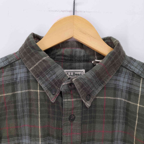 エルエルビーン L.L.Bean チェック ボタンダウン コットンシャツ メンズ JPN:XXL