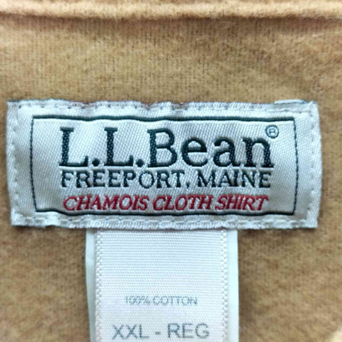 エルエルビーン L.L.Bean Chamois Cloth Shirt シャモアクロスシャツ メンズ JPN:XXL