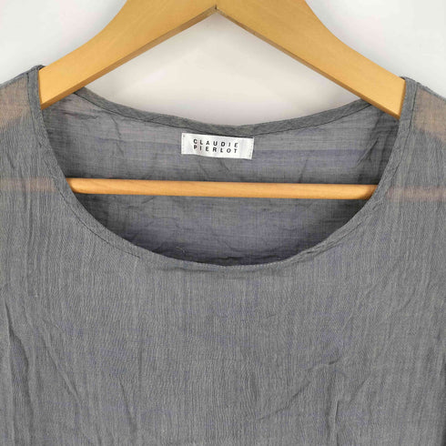 claudie pierlot 玉虫 シアーワンピース レディース