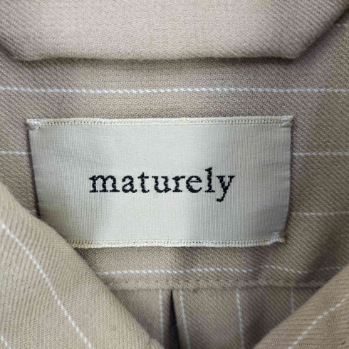 マチュアリー maturely Button-down & Work Suspender レディース