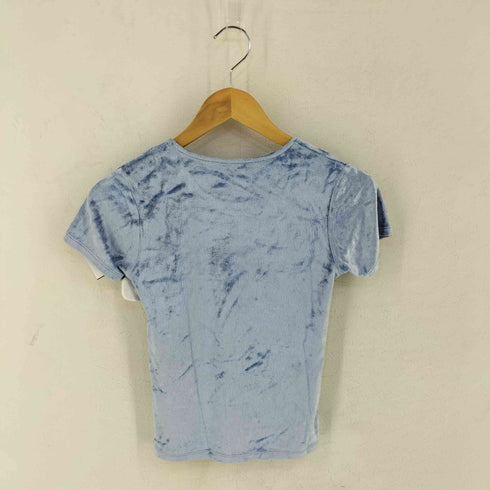 レイビームス Ray BEAMS ストレッチベロアTシャツ レディース