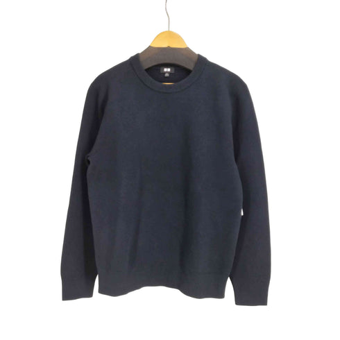 ユニクロ UNIQLO ウォッシャブルミラノリブクルーネックセーター メンズ JPN:M