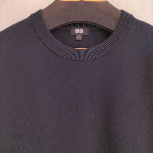 ユニクロ UNIQLO ウォッシャブルミラノリブクルーネックセーター メンズ JPN:M