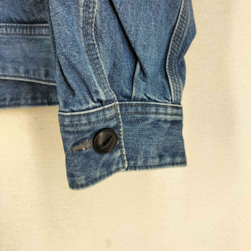 ユニクロ UNIQLO ジップアップブルゾン/デニム メンズ JPN:M
