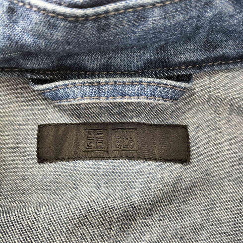 ユニクロ UNIQLO ジップアップブルゾン/デニム メンズ JPN:M