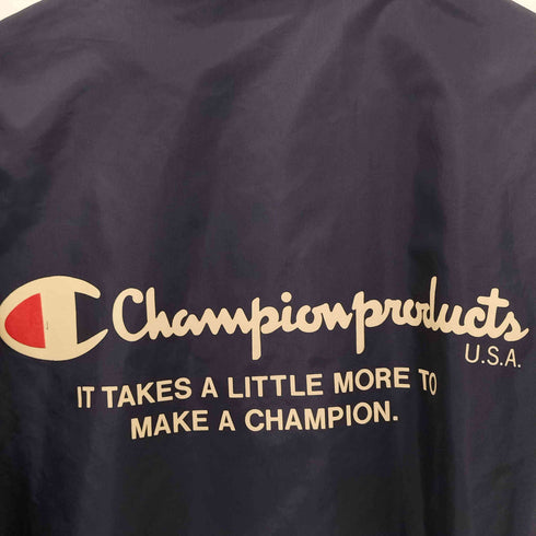 チャンピオン Champion 台湾製 背面プリント ウィンドブレーカー メンズ L