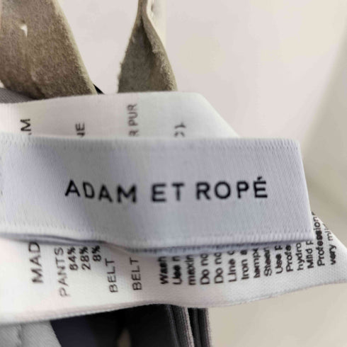 アダムエロペ Adam et Rope サスペンダーパンツ レディース 36