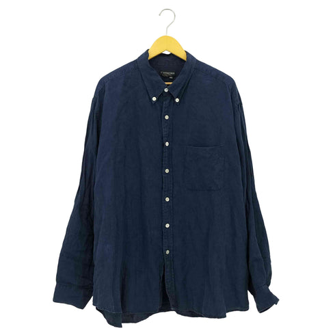 ジョンピーターマンカンパニー The J.PETERMAN COMPANY リネン BD L/S 長袖シャツ メンズ import:XXL