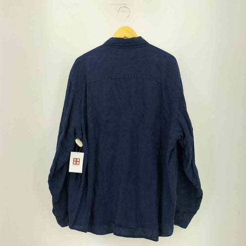 ジョンピーターマンカンパニー The J.PETERMAN COMPANY リネン BD L/S 長袖シャツ メンズ import:XXL