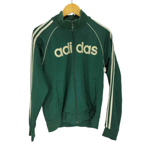 アディダス adidas 00S ロゴプリント 3ストライプ ジャージ トラックジャケット メンズ JPN:M