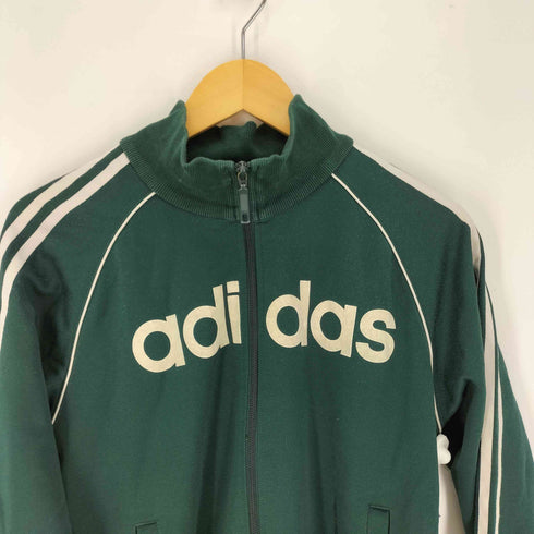 アディダス adidas 00S ロゴプリント 3ストライプ ジャージ トラックジャケット メンズ JPN:M