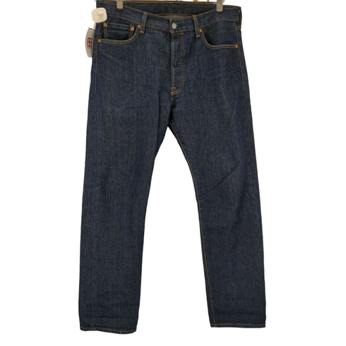 リーバイス Levis 501-0115 ボタンフライ ストレート ジーンズ デニム パンツ ワンウォッシュ 濃絹 メンズ W34L32