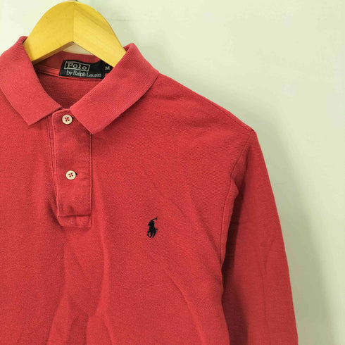 ポロバイラルフローレン Polo by RALPH LAUREN 長袖 ポロシャツ メンズ import:M