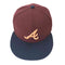 ニューエラ NEW ERA 59FIFTY ATLANTA アトランタ ツバ裏ピンク メンズ 7 3/8