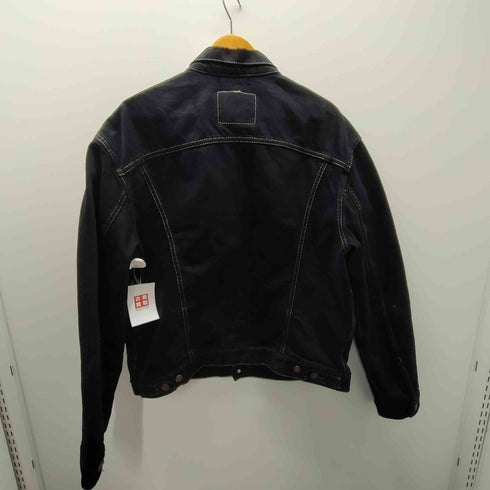 リーバイス Levis 90S ユーロ リーバイス ユーゴスラビア製 70503 02 ボタン裏01刻印 3rd 後染め ブラック デニム トラッカー ジャケット 92年製 メンズ