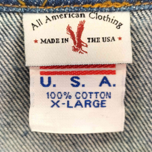 All American Clothing MADE IN USA デニムトラッカージャケット メンズ JPN:XL