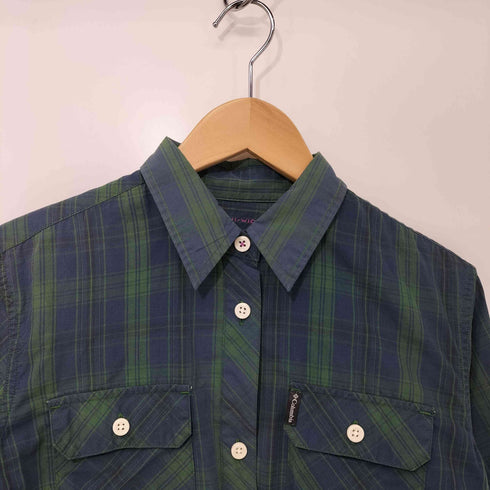コロンビア Columbia OMNI-WICK チェック シャツ レディース import:L