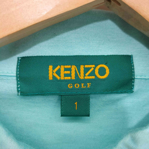 ケンゾーゴルフ KENZO GOLF フラワー刺繍 ポロシャツ レディース JPN:1
