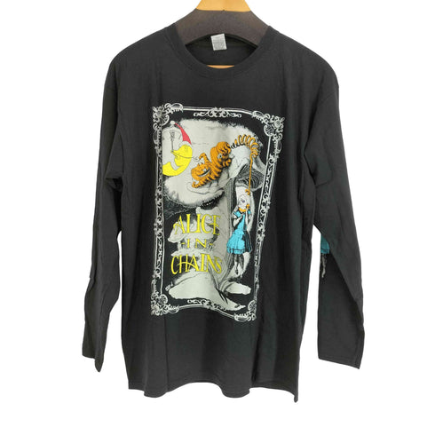 フルーツオブザルーム FRUIT OF THE LOOM 両面プリント L/S Tシャツ WONDERLAND メンズ import:L