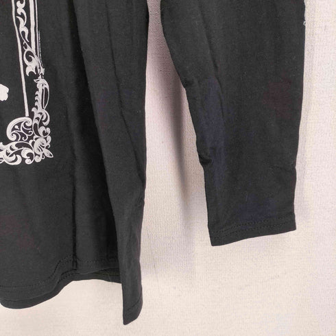 フルーツオブザルーム FRUIT OF THE LOOM 両面プリント L/S Tシャツ WONDERLAND メンズ import:L