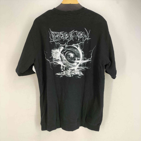 ユナイテッドアスレ UNITED ATHLE 両面プリント S/S クルーネックスウェット メンズ JPN:XL