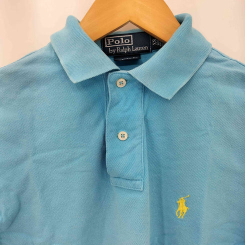ポロバイラルフローレン Polo by RALPH LAUREN ポニー刺繍 S/S ポロシャツ レディース import:XS