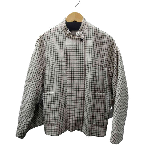 クロエ Chloe 12AW VIRGIN WOOL バージンウール チェック フラップ ジャケット レディース 92L