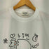 withsome フロントプリント クルーネック半袖Tシャツ レディース import:M