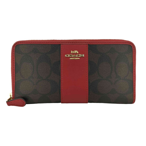コーチ COACH シグネチャー ラウンドファスナー 長財布 レディース ONE SIZE