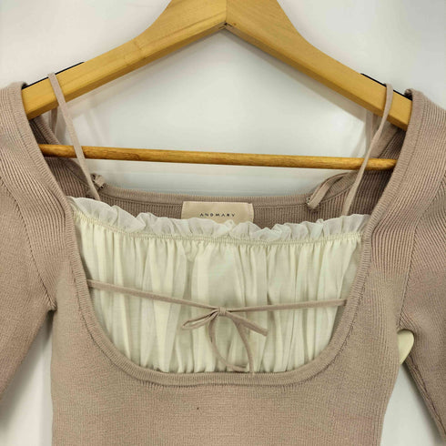 アンドマリー AND MARY Mew frill tops レディース FREE