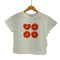 RONRON 25ss SLICED TOMATO CROP T SHIRT WHITE レディース FREE