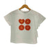 RONRON 25ss SLICED TOMATO CROP T SHIRT WHITE レディース FREE