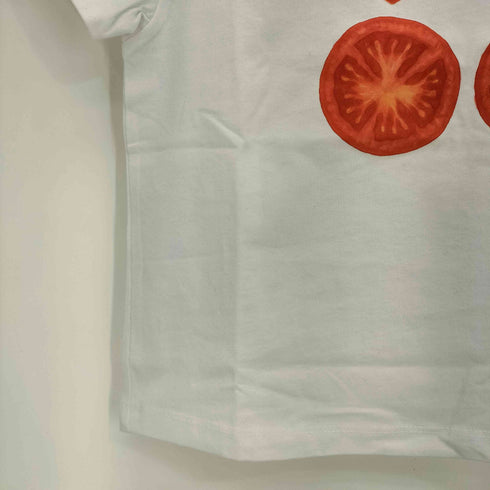 RONRON 25ss SLICED TOMATO CROP T SHIRT WHITE レディース FREE