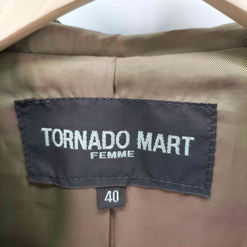 トルネードマートファム TORNADO MART FEMME フーデッド花柄トレンチコート y2k レディース JPN:40