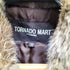 トルネードマートファム TORNADO MART FEMME ダークデニム ラビットファーロングコート y2k レディース JPN:38