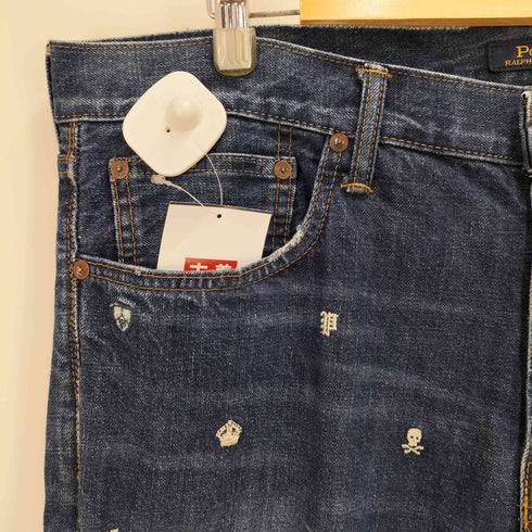 ポロラルフローレン POLO RALPH LAUREN 総柄 デニム メンズ 36/32